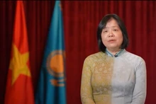 L’ambassadrice du Vietnam au Kazakhstan, Pham Thai Nhu Mai. Photo: baoquocte