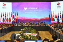La Conférence des ministres des Affaires étrangères participant au Sommet de l'Asie de l'Est (EAS). Photo: VNA