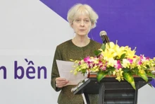La directrice du Bureau de l’Organisation internationale du Travail (OIT) au Vietnam, Ingrid Christensen. Photo: OIT