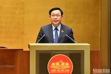 Le Président de l'AN, Vuong Dinh Huê. Photo : journal Nhân Dân.