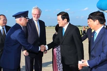 Lors de la visite aux États-Unis du président vietnamien Truong Tan Sang en 2013. Photo: baoquocte
