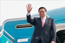 Le Premier ministre vietnamien, Pham Minh Chinh, part pour le Sommet du G7 élargi et une visite de travail au Japon. Photo : VNA.