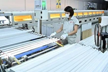 Un coin de l'usine de la société Rang Dông. Photo: NDEL