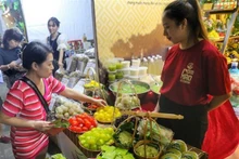 Le Festival du Tourisme de Hanoi 2023 réunit 150 stands de 15 provinces et grandes villes. Photo : VNA.
