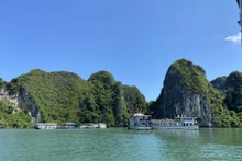 Un coin de la baie de Ha Long. Photo: quangninh.gov.vn