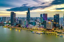 Un coins de Ho Chi Minh-Ville. Photo : VNA