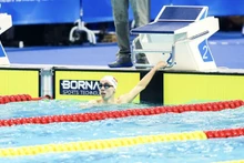 Le nageur vietnamien Nguyên Huy Hoàng en compétition aux ASIAD 19 à Hangzhou, en Chine. Photo : SGGP