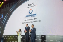 Vicostone se classe au 11e rang dans le Top 25 des principales marques d'entreprises de biens de consommation personnelle et industriels. Photo: baodautu