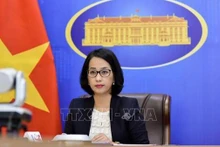 La porte-parole du ministère des Affaires étrangères, Pham Thu Hang. Photo : VNA.