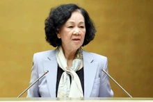 Truong Thi Mai, membre du Bureau politique, permanente du Secrétariat et cheffe de la Commission d’organisation du Comité central du Parti. Photo: toquoc.vn