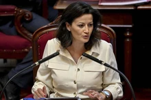 La Présidente du Sénat de Belgique, Stephanie D'Hose. Photo : hbvl.be/VNA.