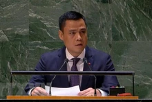 L'ambassadeur Dang Hoàng Giang, chef de la délégation vietnamienne auprès de l'ONU. Photo : VNA.