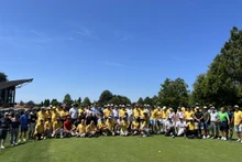 Le tournoi de golf VCBA Open a réuni 144 golfeurs. Photo: thoidai