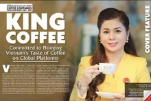 Le magazine Asia Business Outlook honore King Coffee comme l'un des 10 premières entreprises de café en Asie du Sud-Est en 2023. Photo : King Coffee.
