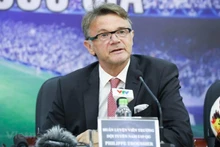L’entraîneur français Philippe Troussier. Photo : VNA.