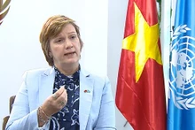 Rana Flowers, coordonnatrice résidente par intérim des Nations Unies au Vietnam. Photo: VGP
