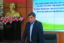 Le vice-ministre vietnamien de l’Agriculture et du Développement rural, Trân Thanh Nam. Photo : VGP.