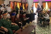 Les visiteurs du musée des Forces spéciales de Saigon. Photo : ngaynay.vn