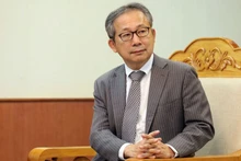 L'ambassadeur du Japon au Vietnam, Yamada. Photo: Bao tai nguyen moi truong