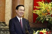 Le nouveau Président vietnamien Vo Van Thuong. Photo : VNA.