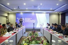 Vue du séminaire sur la gestion des conflits potentiels en Mer Orientale, la province de Banten, en Indonésie, le 24 août. Photo : VNA.