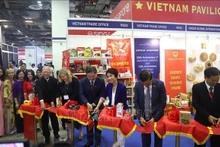 Inauguration du pavillon du Vietnam. Photo : VNA.