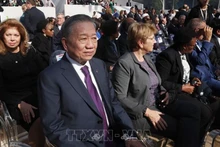 Le dirigeant vietnamien To Lam au 19e Sommet de la Francophonie en France. Photo : VNA.