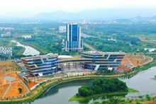 L'installation du NIC à Hoa Lac, Hanoi. Photo : Internet/VNA.