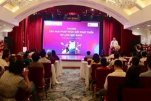 Lors du colloque intitulé « Solutions pour promouvoir le développement du tourisme de santé ». Photo: NDEL