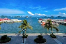 Le port d'Ao Tien dans le district de Van Don. Photo: baoquocte