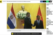 L'article est publié sur l'ABC Color. Photo: VNA