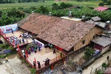 La maison sur pilotis originale de plus de 100 ans à Cao Bang. Photo: NDEL