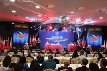 Le Congrès de l'Union des association des entreprises vietnamiennes en Europe. Photo: VNA