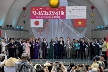 Vue de la cérémonie d’ouverture du Festival Vietnam au Japon 2024. Photo : VNA.