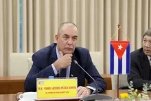 Le ministre cubain de l'Agriculture, Ydael Jesús Pérez Brito. Photo : VNA.