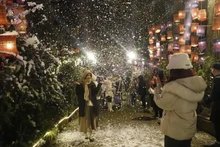 Sa Pa attire les touristes à l'occasion de Noël et du Nouvel An 2025.