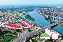 Ce projet vise à faire de Dong Ha une zone urbaine verte, capable de faire face au changement climatique conformément aux objectifs de planification urbaine d’ici en 2045. Photo: dongha.quangtri.gov.vn