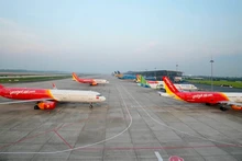 Avions à l'aéroport international de Noi Bai à Hanoï. Photo: VNA