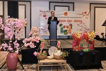 Le consul général du Vietnam à San Francisco, Hoang Anh Tuan, prend la parole. Photo: Consulat général du Vietnam à San Francisco