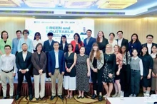 Lors de la conférence sur la mobilité verte et l’égalité des sexes (GEM) à Hô Chi Minh-Ville. Photo: NDEL
