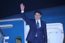 Le président Luong Cuong quitte Hanoi pour ses visites officielles au Chili et au Pérou et sa participation à la Semaine des dirigeants économiques de l'APEC. Photo: VNA