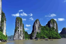 La baie de Ha Long. Photo : VNA.