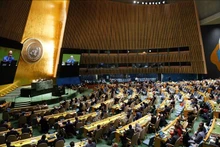 Une session de l'Assemblée générale de l'ONU. Photo : VNA.