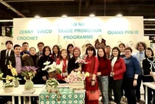 Soixante-cinq entreprises vietnamiennes présentent leurs produits à Ambiente 2025. Photo : VNA