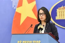 La porte-parole du ministère des Affaires étrangères, Pham Thu Hang. Photo : VNA.