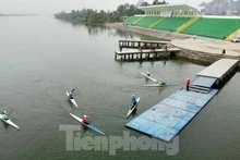 Centre national de formation d'aviron de la ville de Hai Phong, où se dérouleront les Championnats d'Asie du Sud-Est d'aviron et de canoë pour les moins de 19 ans 2024. Photo : tienphong.