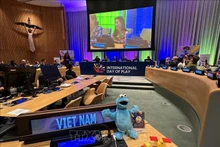 Célébration de la Journée internationale du jeu à New York. Photo: VNA