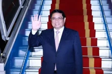 Le PM vietnamien Pham Minh Chinh quitte Hanoi pour une visite d’État en Inde. Photo : VNA.