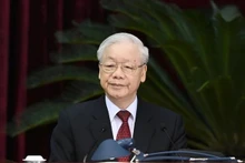 Le Secrétaire général du Parti communiste du Vietnam (PCV), Nguyên Phu Trong. Photo: NDEL.