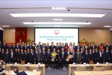 Des délégués du Congrès national de l'Association d'Amitié Vietnam - Chine, le 25 novembre à Hanoi. Photo : VNA.